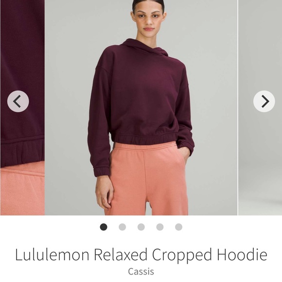 lululemon athletica | Tops | Lululemon Relaxed Cropped Hoodie | Poshmark